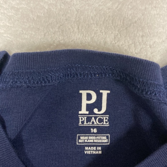 Unisex Kids Nutcracker Snug Fit Cotton Pajamas - Thunder Blue size 16 - Picture 5 of 10